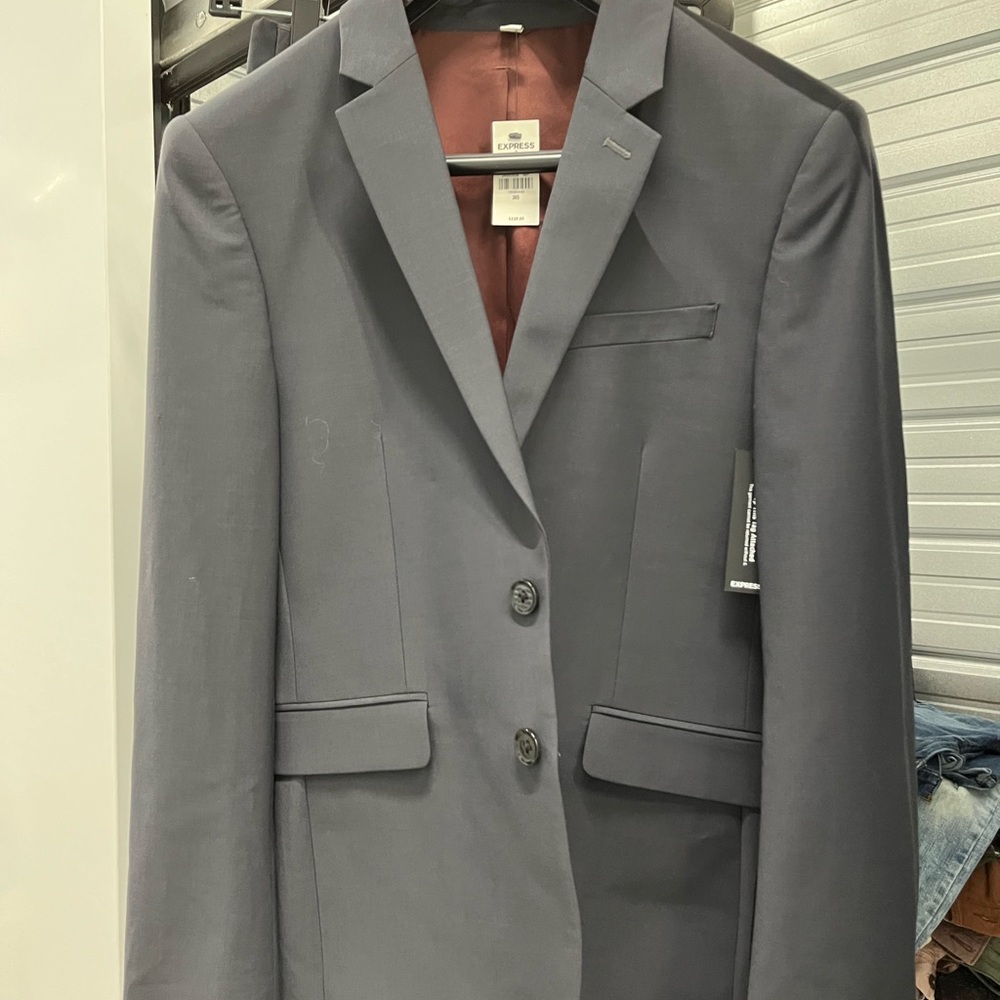 NWT Express Extra Slim Suit